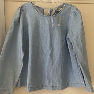 Brand new with tags Denim Madewell blouse in size medium